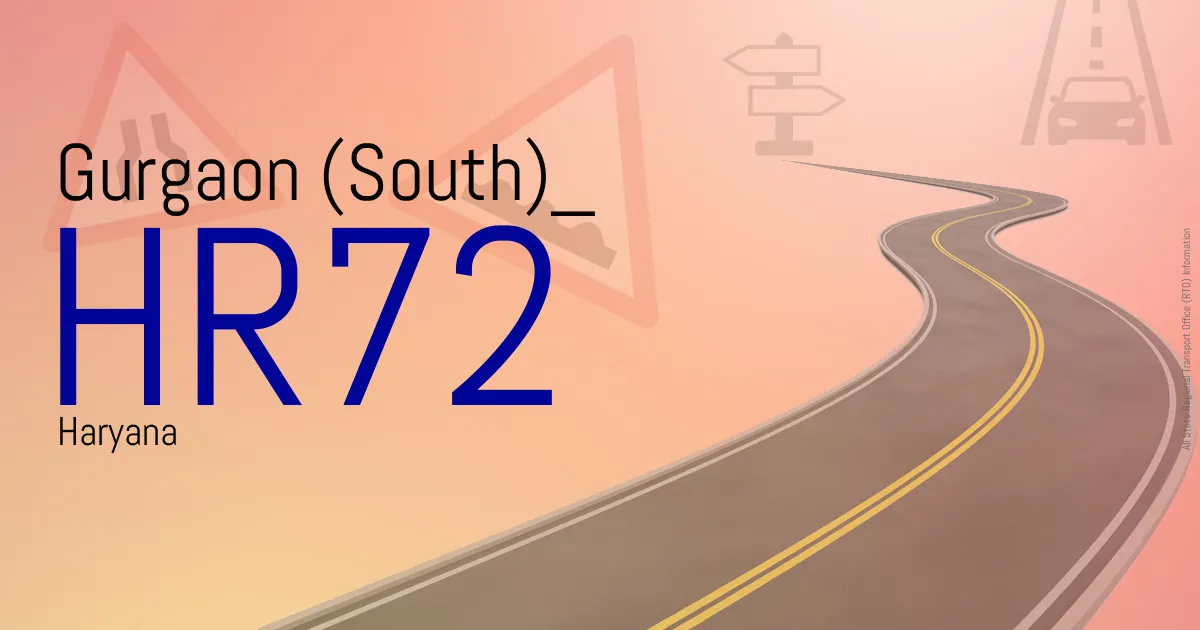 HR72 || Gurgaon (South)