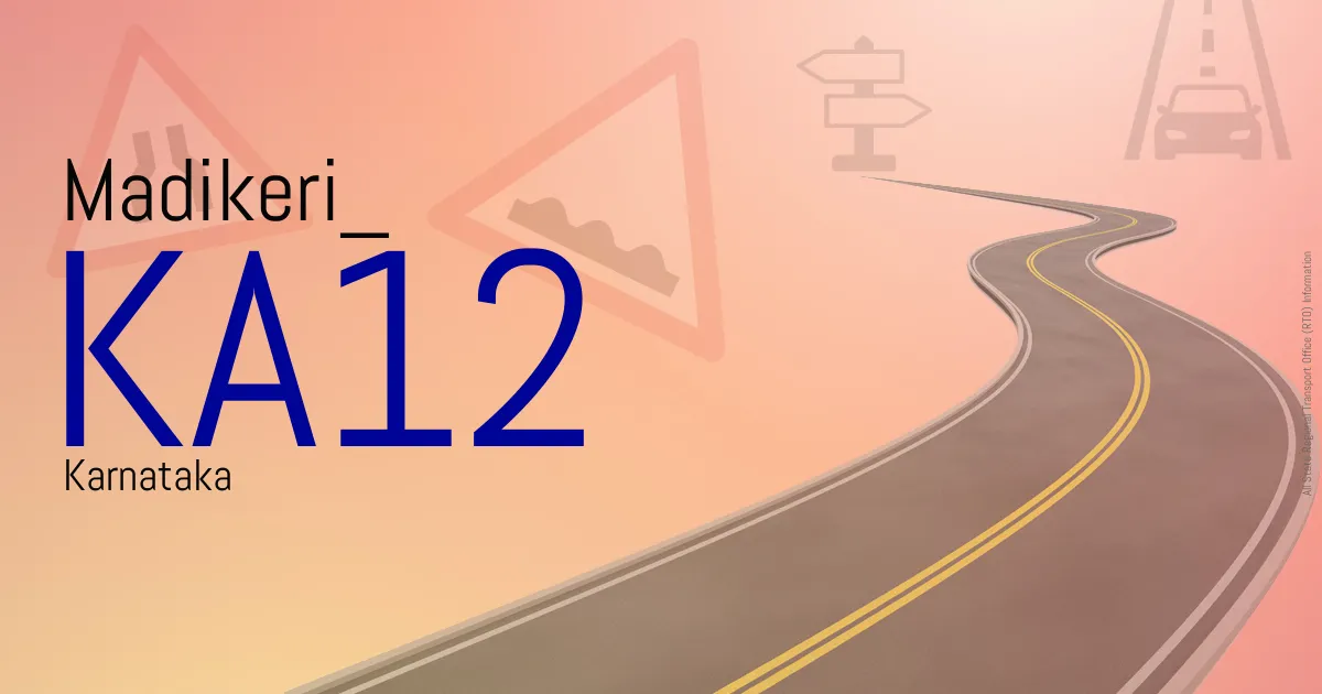 KA12 || Madikeri