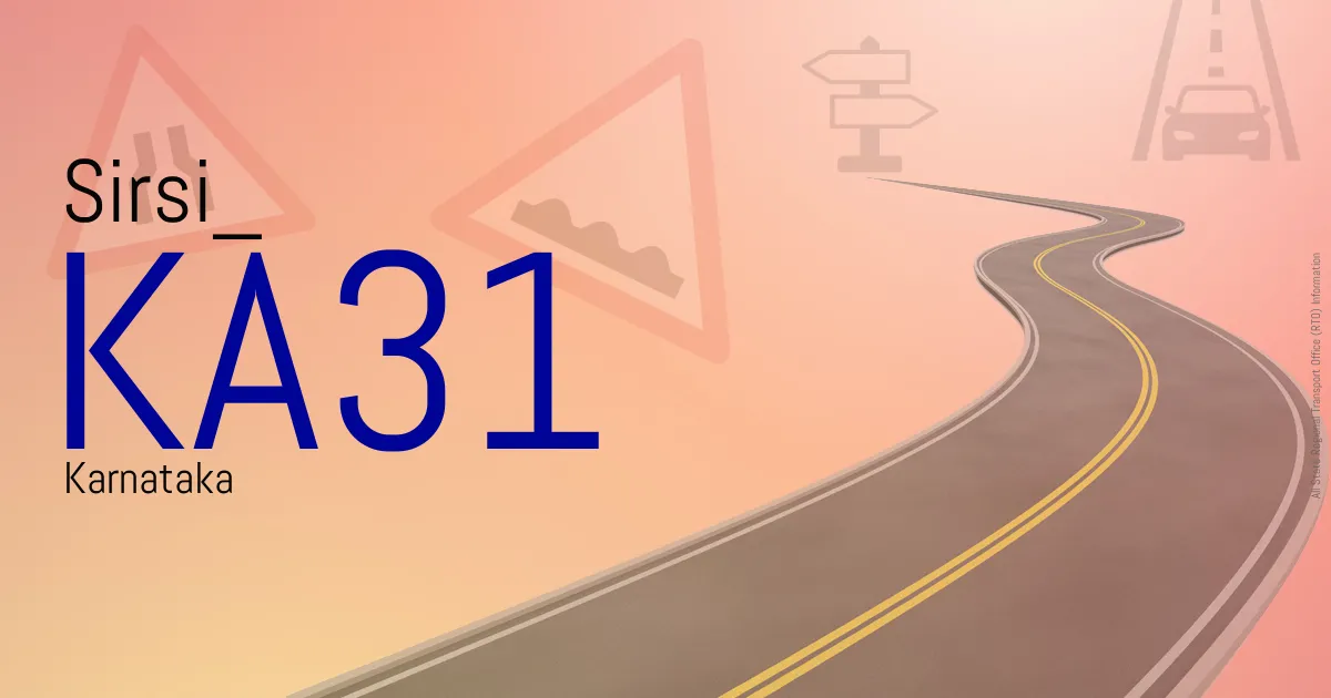 KA31 || Sirsi