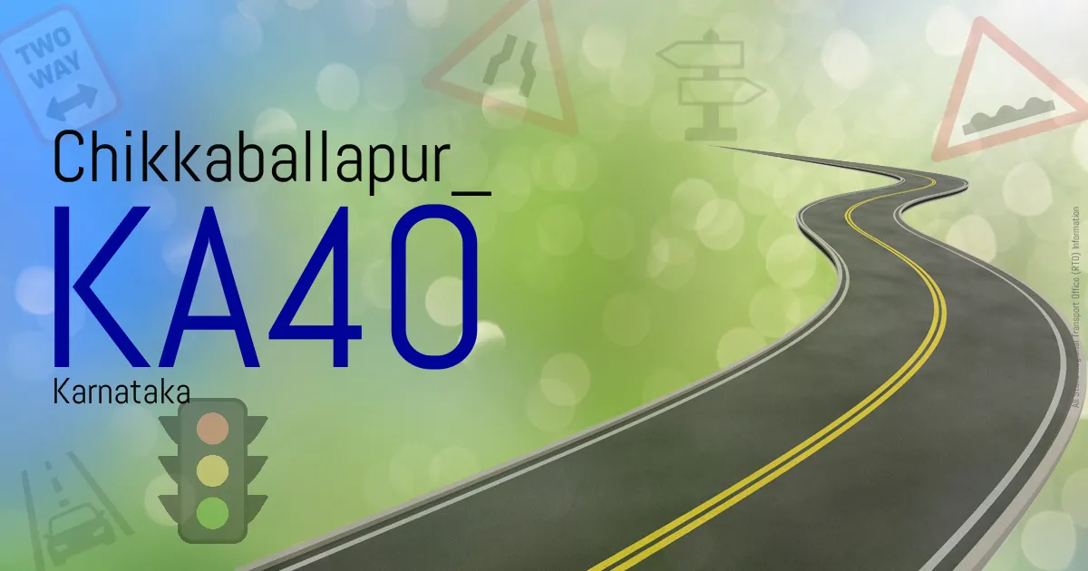 KA40 || Chikkaballapur