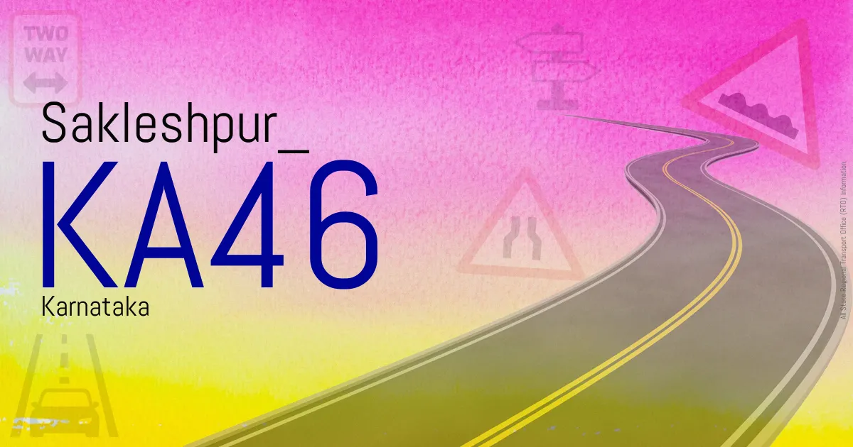 KA46 || Sakleshpur